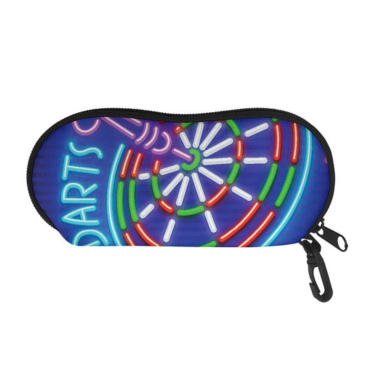 Darts Bar Sign Print Glasses Case
