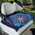 Darts Bar Sign Print Golf Cart Seat Cover