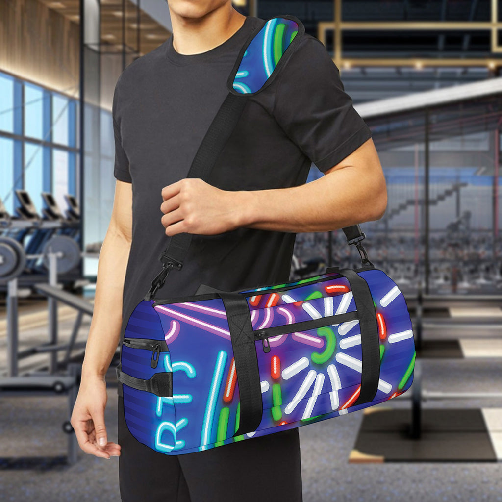 Darts Bar Sign Print Gym Bag