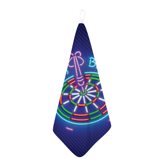 Darts Bar Sign Print Hand Towel