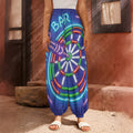 Darts Bar Sign Print Harem Pants