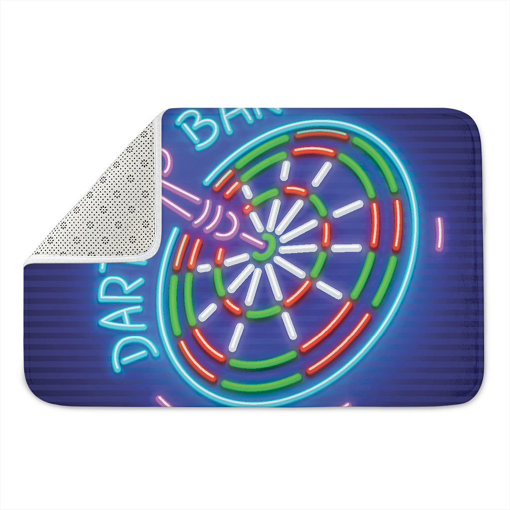 Darts Bar Sign Print Indoor Door Mat