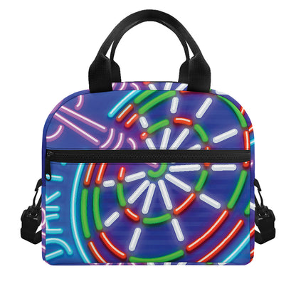 Darts Bar Sign Print Insulated Lunch Bag