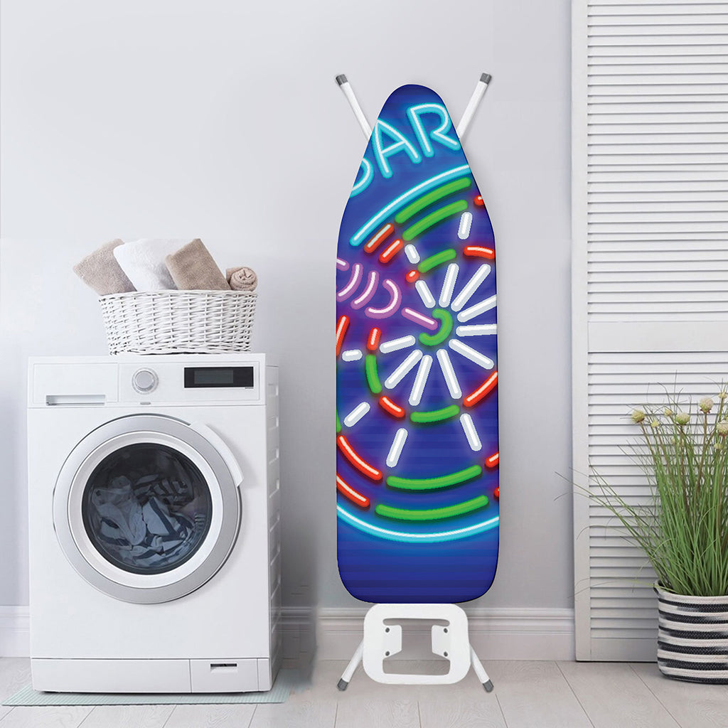Darts Bar Sign Print Ironing Board Cover