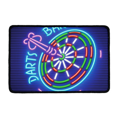 Darts Bar Sign Print Kitchen Mat