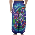 Darts Bar Sign Print Lantern Pants