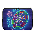 Darts Bar Sign Print Laptop Sleeve