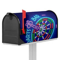 Darts Bar Sign Print Mailbox Cover