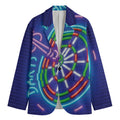 Darts Bar Sign Print Men's Blazer