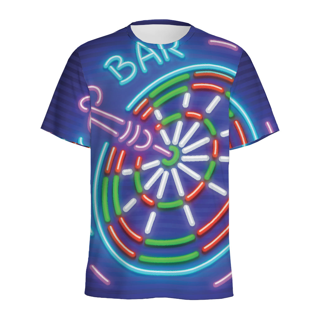 Darts Bar Sign Print Men's Sports T-Shirt