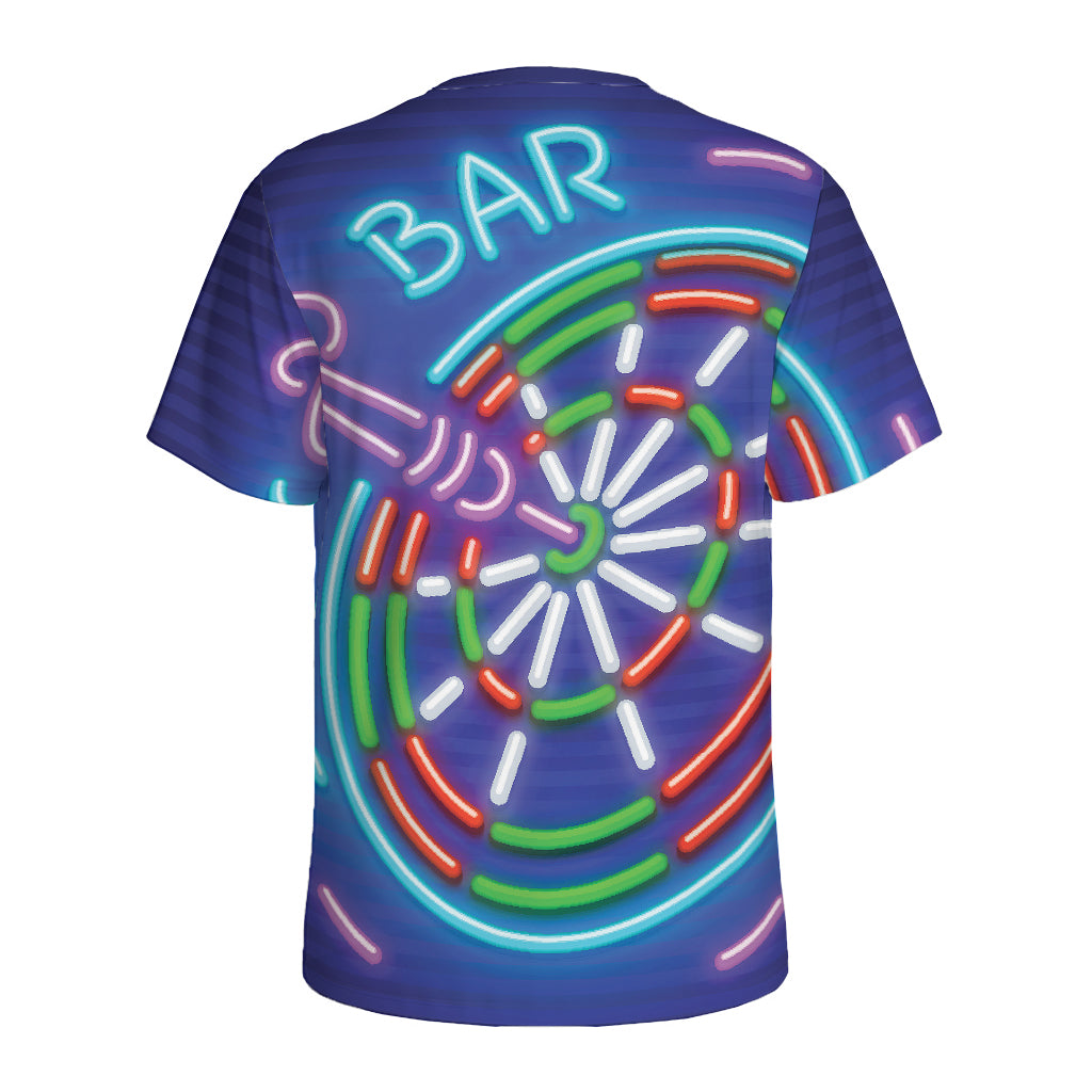 Darts Bar Sign Print Men's Sports T-Shirt