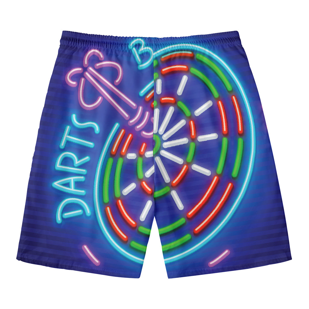 Darts Bar Sign Print Men's Swim Trunks
