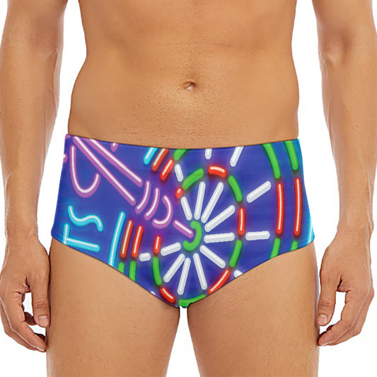 Darts Bar Sign Print Men's Triangle Swim Briefs