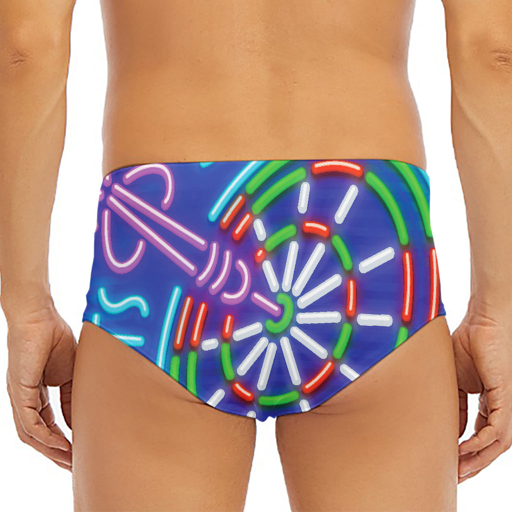 Darts Bar Sign Print Men's Triangle Swim Briefs