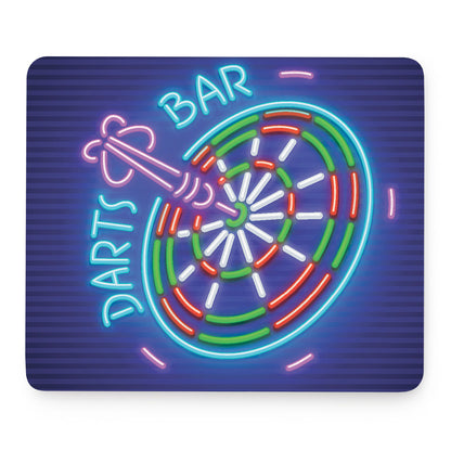 Darts Bar Sign Print Mouse Pad