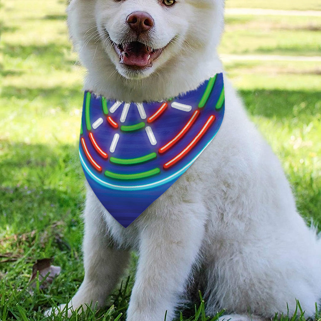 Darts Bar Sign Print Over The Collar Dog Bandana