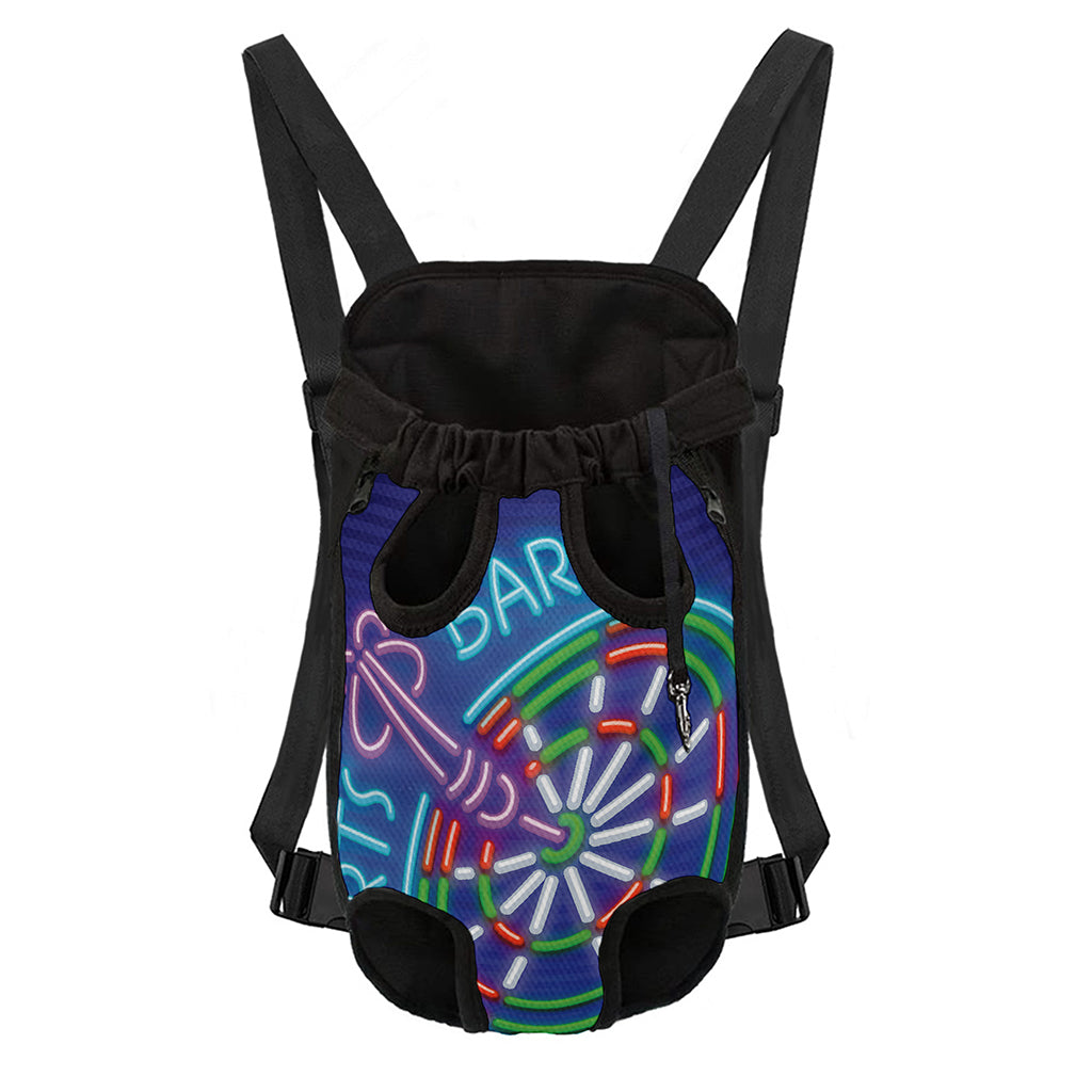Darts Bar Sign Print Pet Carrier Backpack