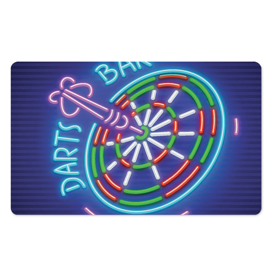 Darts Bar Sign Print Polyester Doormat