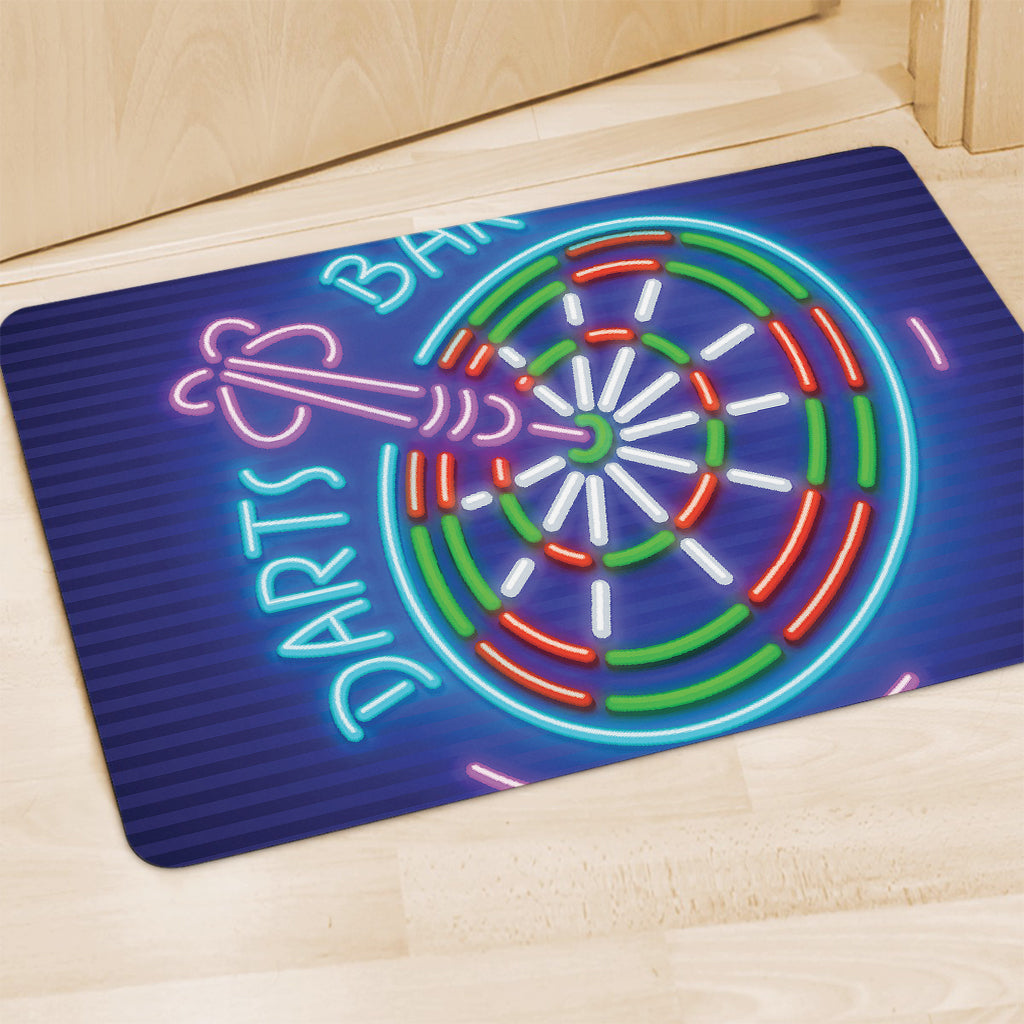 Darts Bar Sign Print Polyester Doormat