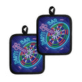 Darts Bar Sign Print Pot Holders