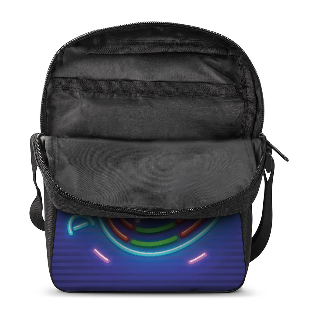 Darts Bar Sign Print Rectangular Crossbody Bag