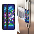 Darts Bar Sign Print Refrigerator Handle Covers