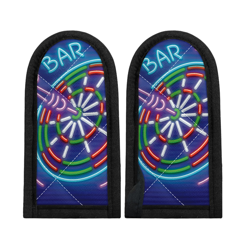 Darts Bar Sign Print Skillet Handle Cover