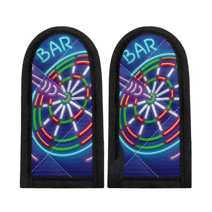 Darts Bar Sign Print Skillet Handle Cover