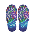 Darts Bar Sign Print Slippers