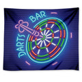 Darts Bar Sign Print Tapestry