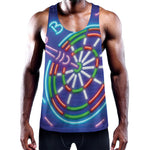 Darts Bar Sign Print Training Tank Top