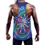 Darts Bar Sign Print Training Tank Top