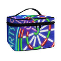 Darts Bar Sign Print Travel Makeup Bag