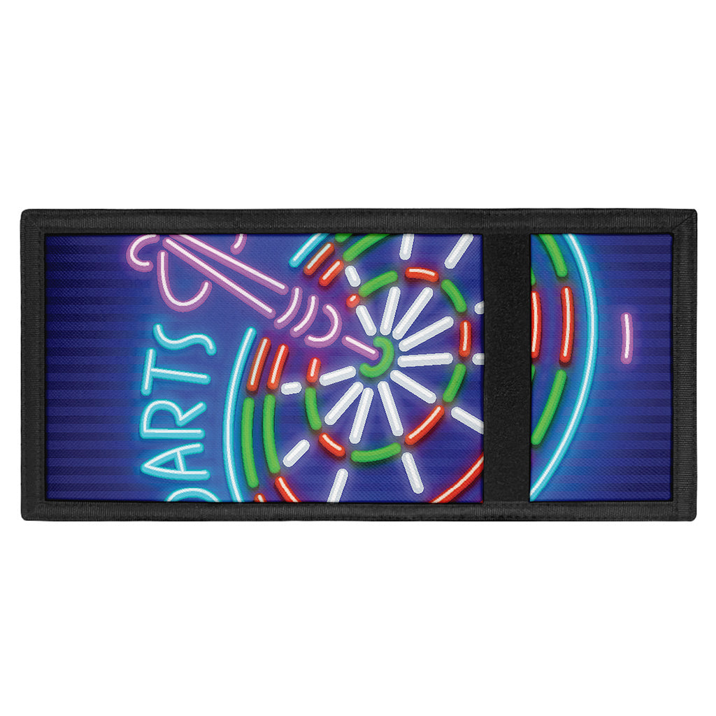 Darts Bar Sign Print Trifold Wallet