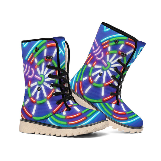 Darts Bar Sign Print Winter Boots