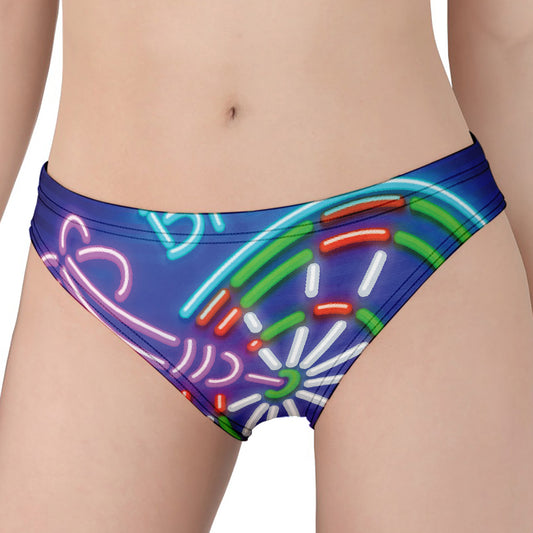 Darts Bar Sign Print Women's Panties