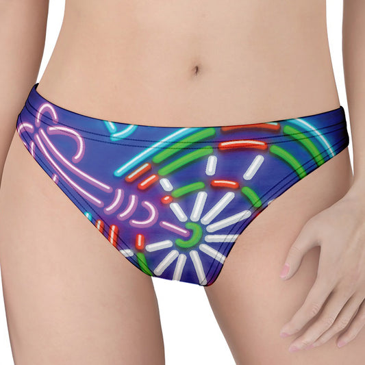 Darts Bar Sign Print Women's Thong