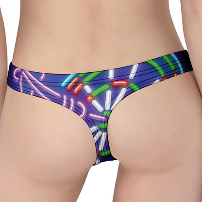 Darts Bar Sign Print Women's Thong