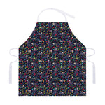 Day Of The Dead Calavera Cat Print Adjustable Apron