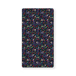 Day Of The Dead Calavera Cat Print Baby Crib Sheet