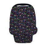 Day Of The Dead Calavera Cat Print Baby Seat Cover