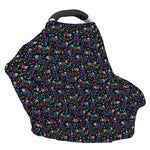 Day Of The Dead Calavera Cat Print Baby Seat Cover