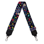 Day Of The Dead Calavera Cat Print Bag Strap