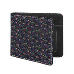 Day Of The Dead Calavera Cat Print Bifold Wallet