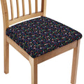 Day Of The Dead Calavera Cat Print Chair Cushion Cover