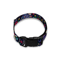 Day Of The Dead Calavera Cat Print Dog Collar