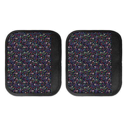Day Of The Dead Calavera Cat Print Handle Covers