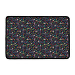 Day Of The Dead Calavera Cat Print Kitchen Mat