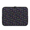 Day Of The Dead Calavera Cat Print Laptop Sleeve