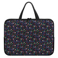 Day Of The Dead Calavera Cat Print Laptop Sleeve With Handle
